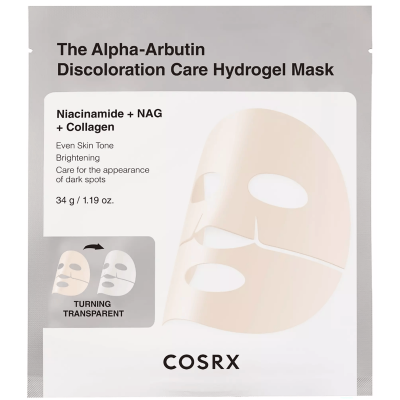 COSRX-alpha-arbutin-discoloration-care-hydrogel-mask.webp
