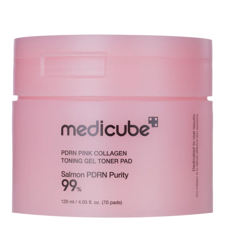 Medicube-PDRN-Pink-Collagen-Tonning-Gel-Toner-Pad-Tonizujace-Platki-Zelowe-z-Kolagenem-70szt.webp