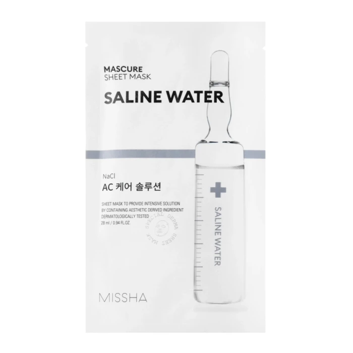 Missha-Mascure-AC-Care-Solution-Sheet-Mask-Saline-Water-Przeciwtradzikowa-Maska-w-Plachcie-28ml.webp